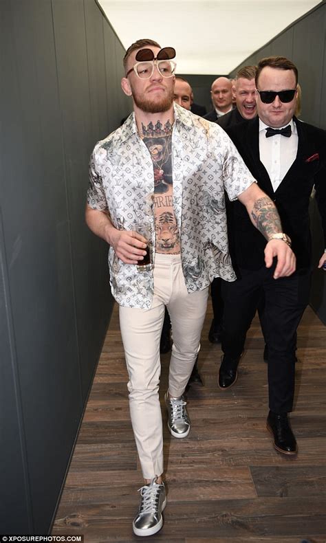 louis vuitton mcgregor shirt|Conor McGregor Outfits .